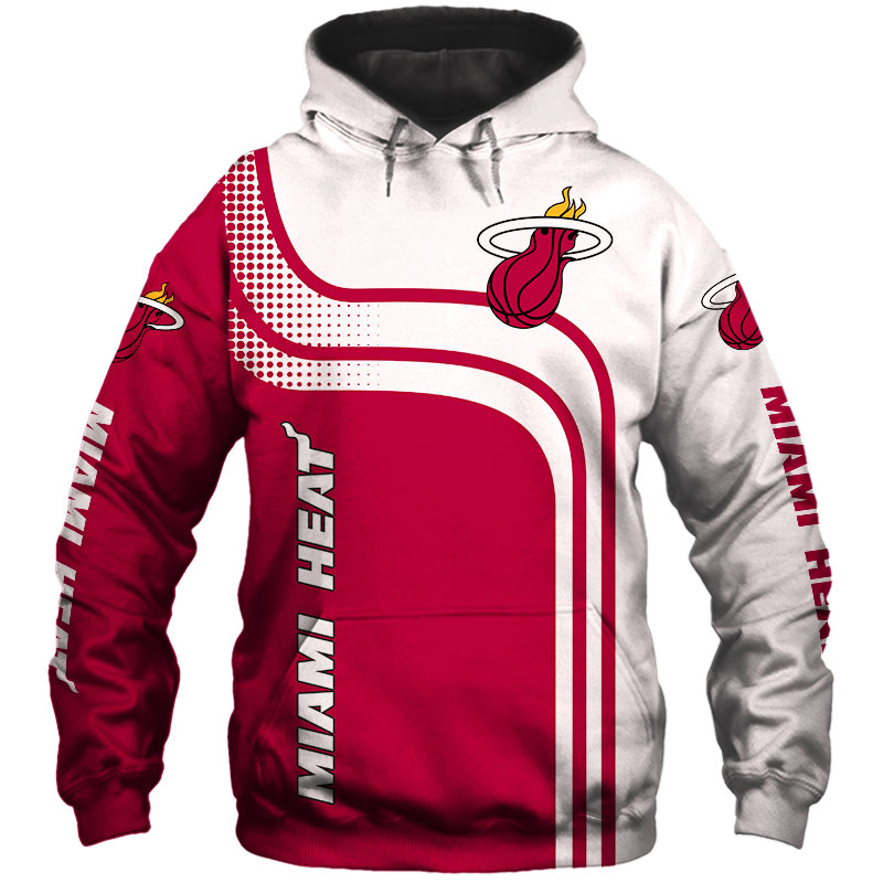 Miami Heat 3D Hoodie Gift For Fans Cheap Basketball For Fans NBA Hoodie