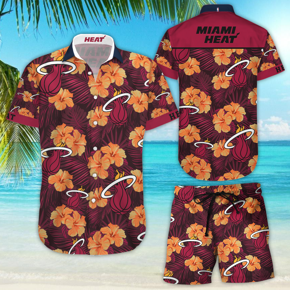 Miami Heat Hawaiian Shirt