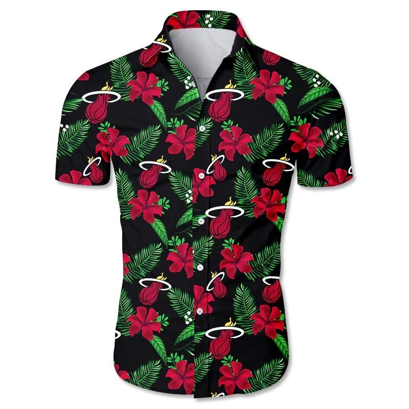 Miami Heat Hawaiian Shirt For Summer