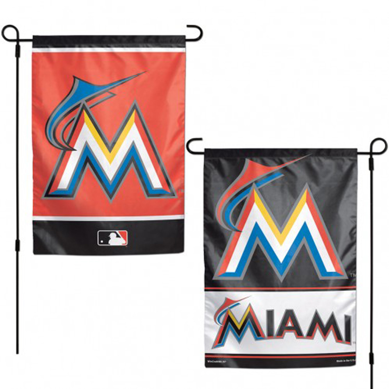 Miami Marlins MLB Garden Flag, House Flag