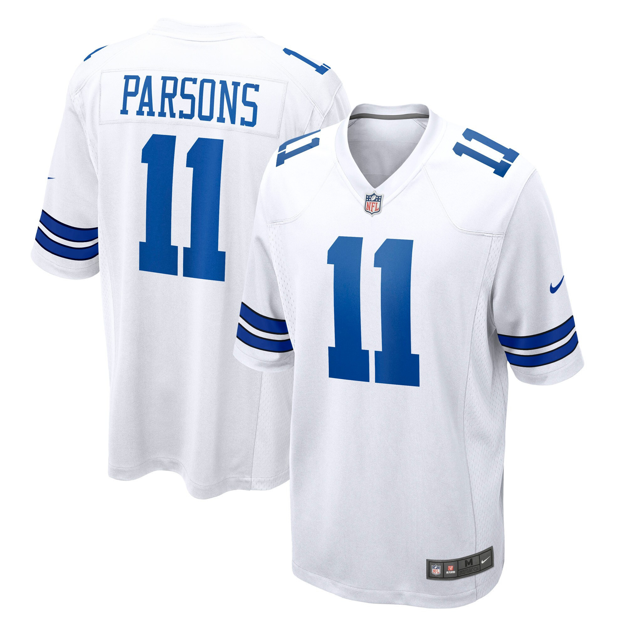 Micah Parsons Dallas Cowboys Game - White Jersey - All Stitched 