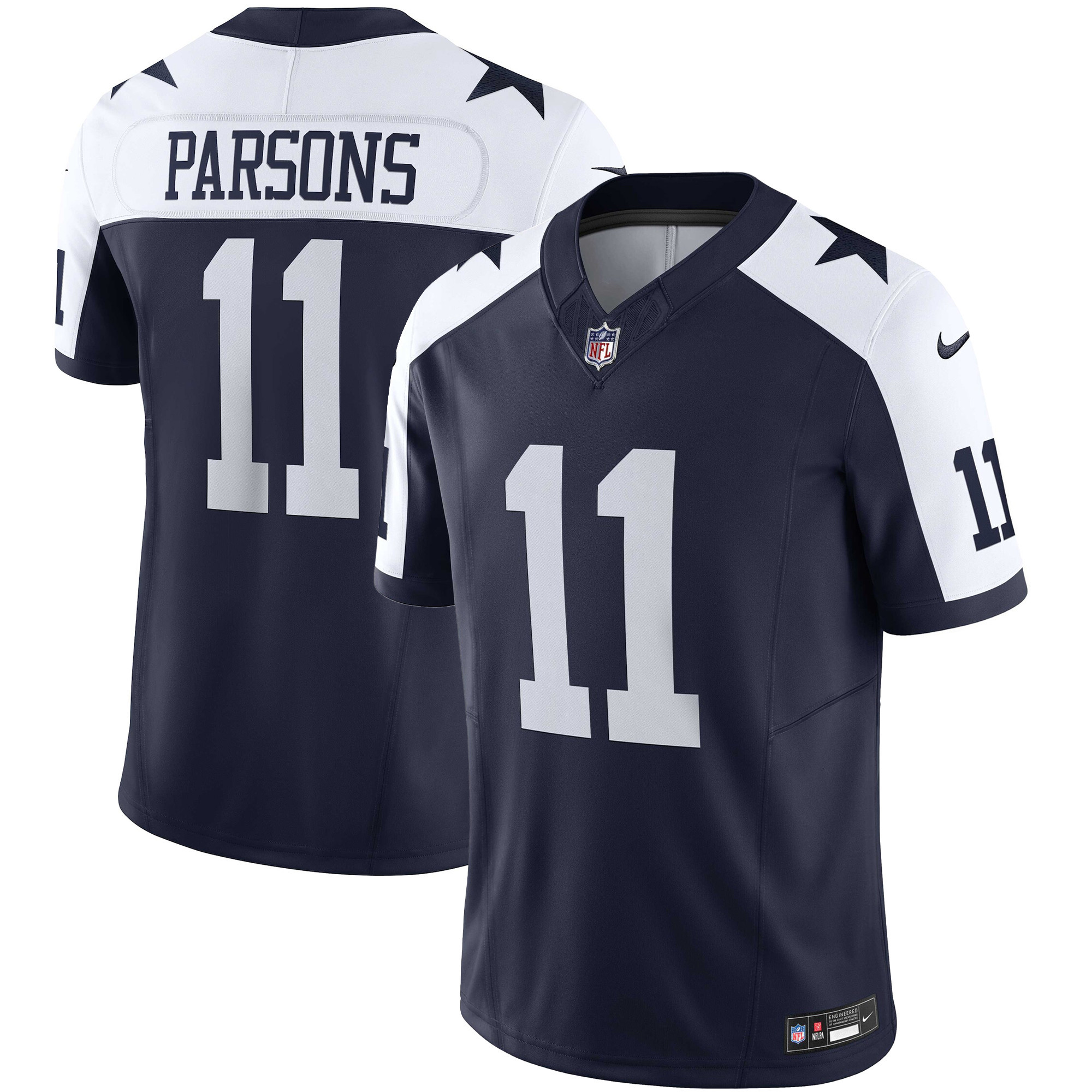 Micah Parsons Men's Dallas Cowboys Vapor Limited Alternate Jersey - All Stitched 