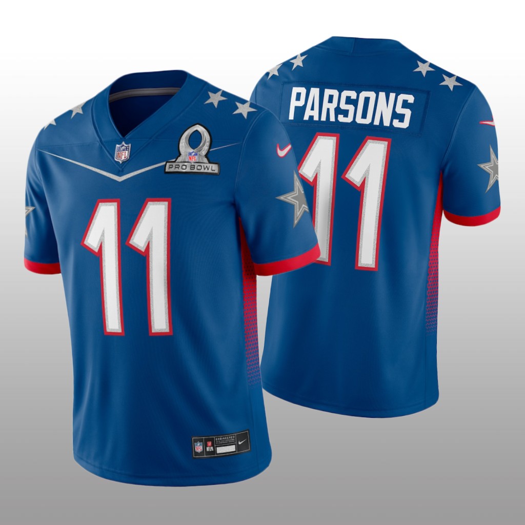 Micah Parsons Royal Game Jersey 2022 NFC Pro Bowl - Men's