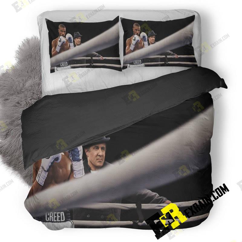 Michael B Jordan And Sylvester Stallone In Creed Mk 3D Customized Duvet Cover Bedding Set