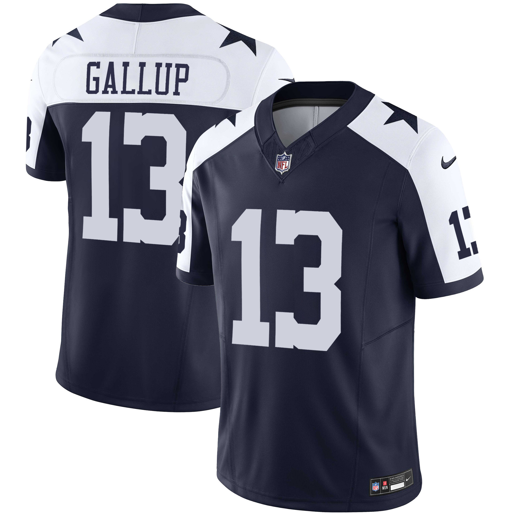 Michael Gallup Men's Dallas Cowboys Vapor Limited Alternate Jersey - All Stitched 