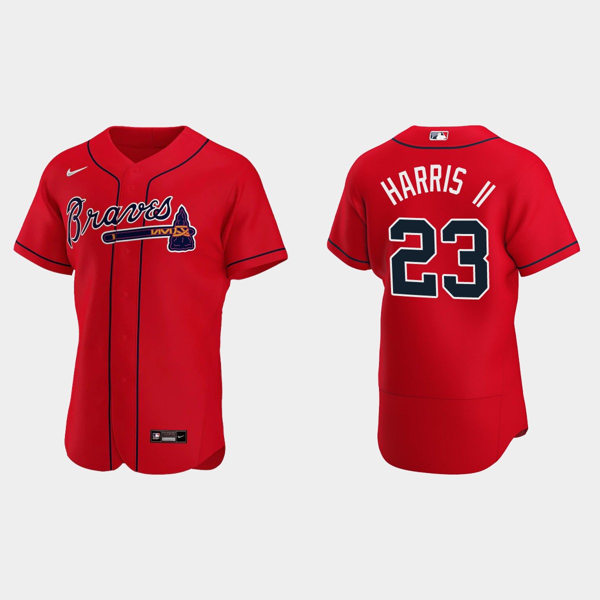 Michael Harris II Atlanta Braves Alternate Jersey - Red