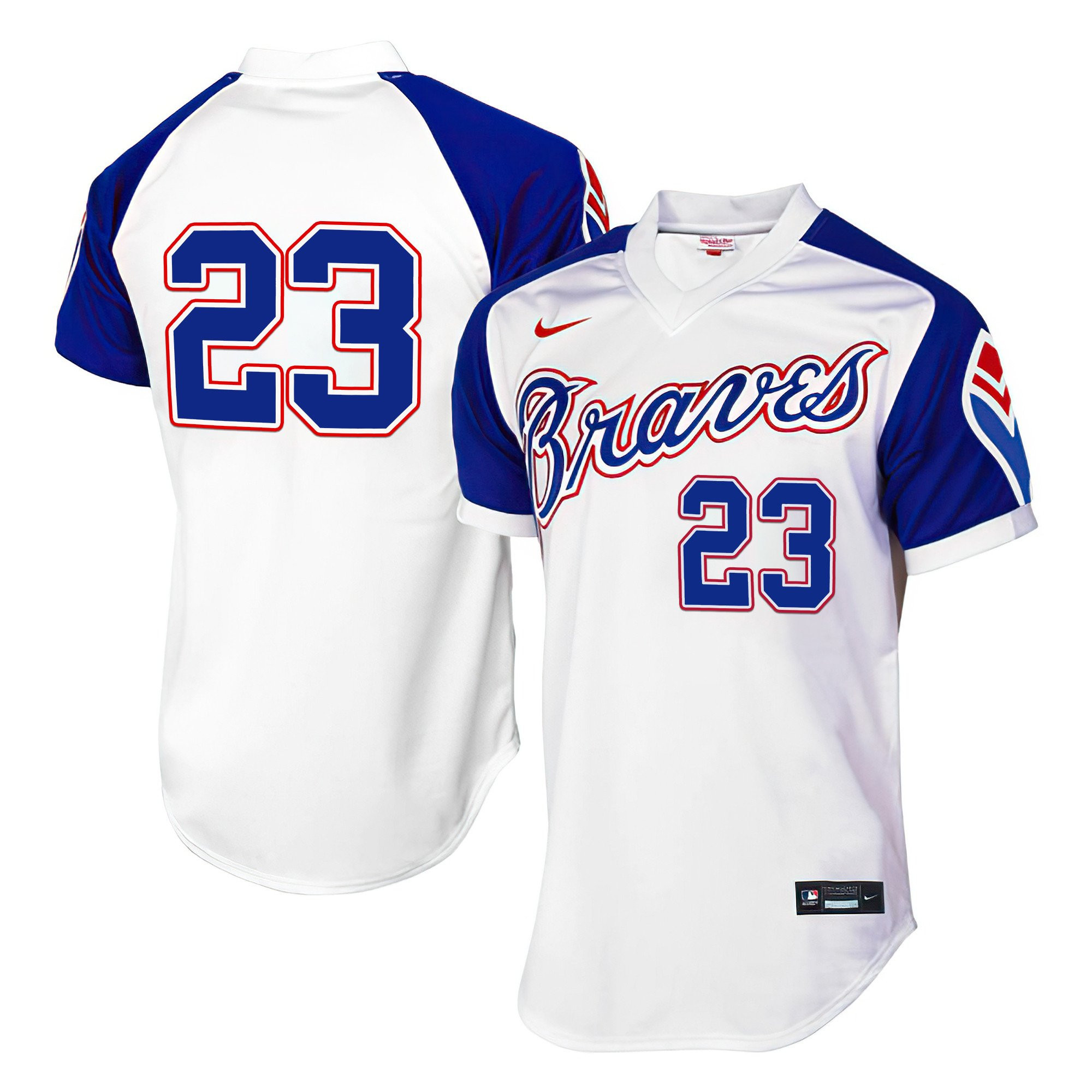 Michael Harris II Men's Atlanta Braves 1974 Throwback 1974 Jersey - All Stitched