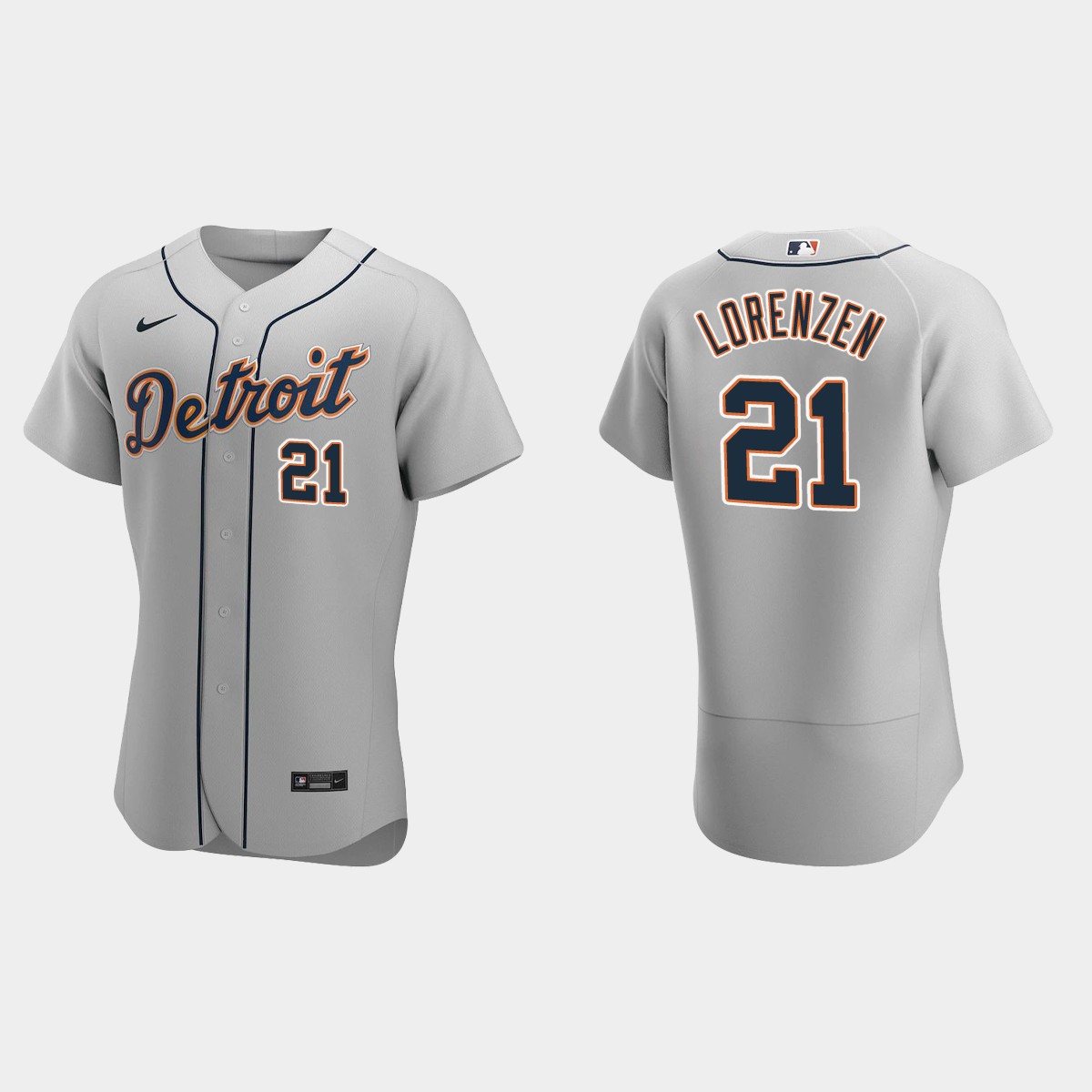Michael Lorenzen Detroit Tigers Road Jersey - Gray