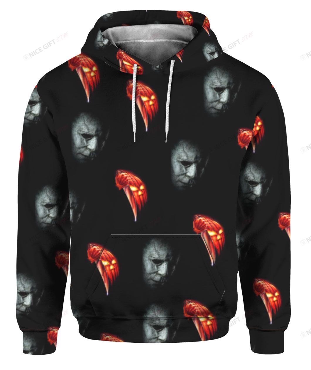 Michael Myers 3D Hoodie Gift For Fans