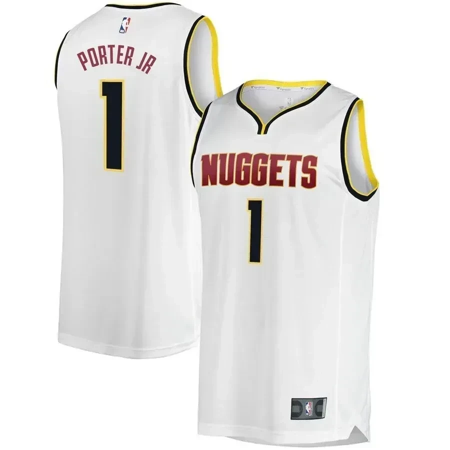 Michael Porter Jr. Denver Nuggets Fast Break Jersey – Association Edition – White