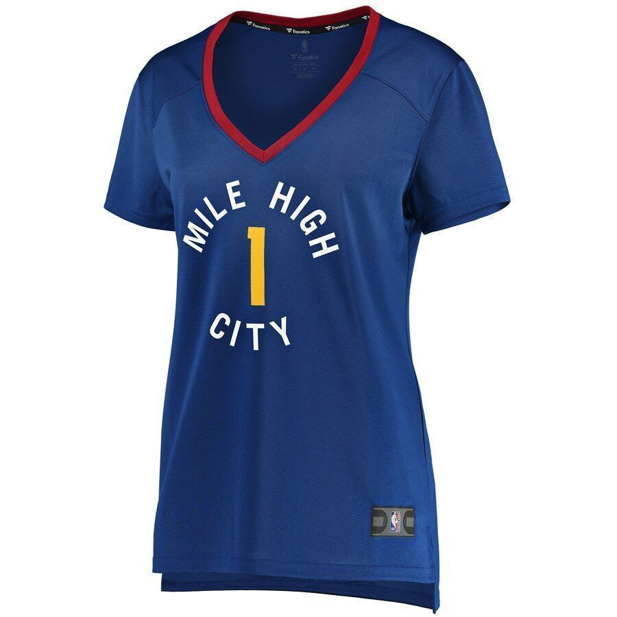 Michael Porter Jr. Denver Nuggets Women’s Fast Break Player Jersey – Statement Edition – Blue
