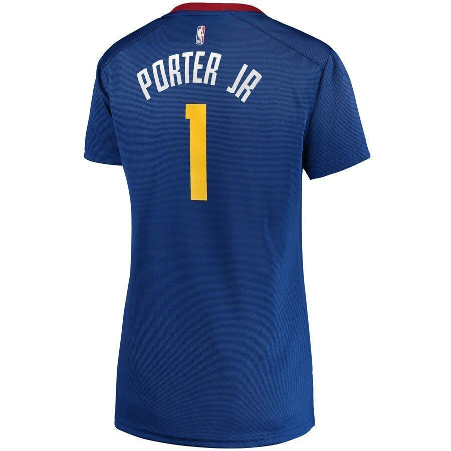 Michael Porter Jr. Denver Nuggets Women’s Fast Break Player Jersey – Statement Edition – Blue