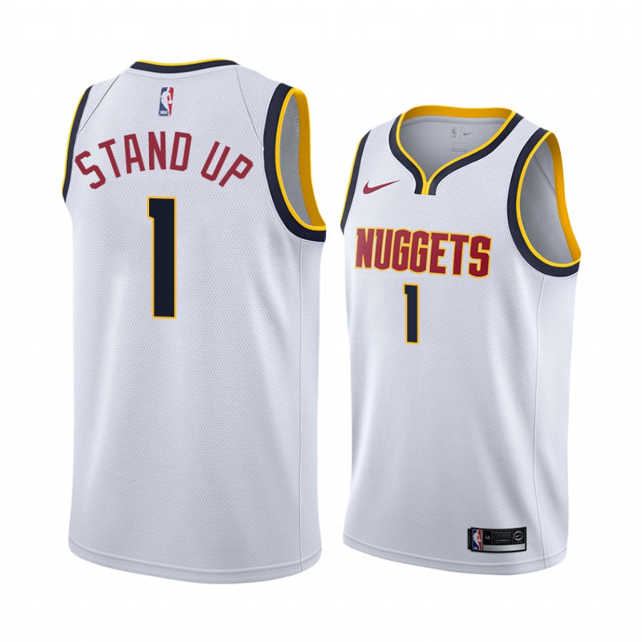 Michael Porter Jr. stand up Nuggets Association Jersey