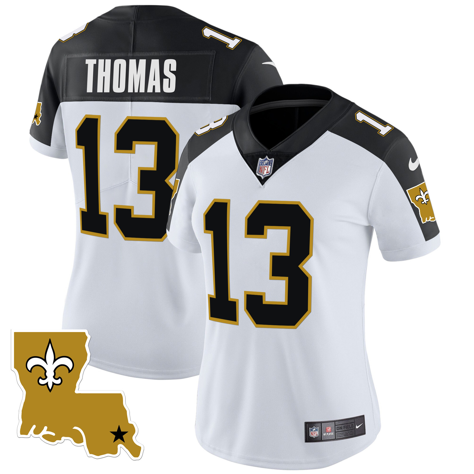 Michael Thomas Women's New Orleans Saints 1987 Legacy Vapor Inverted Jersey - All Stitched 