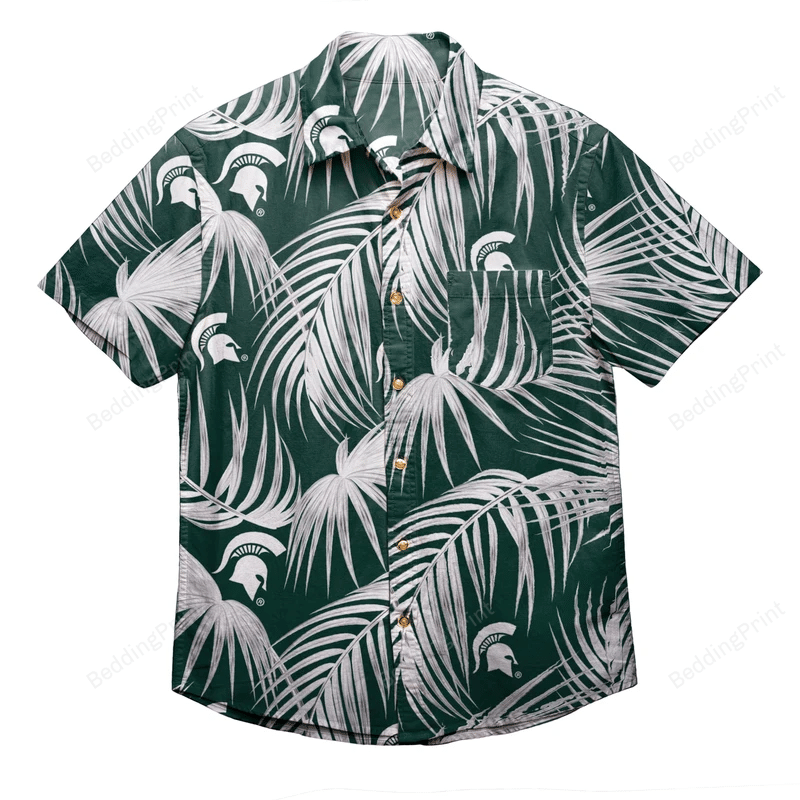 Michigan Sate Spartans NCAA Men’S Hawaiian Shirt