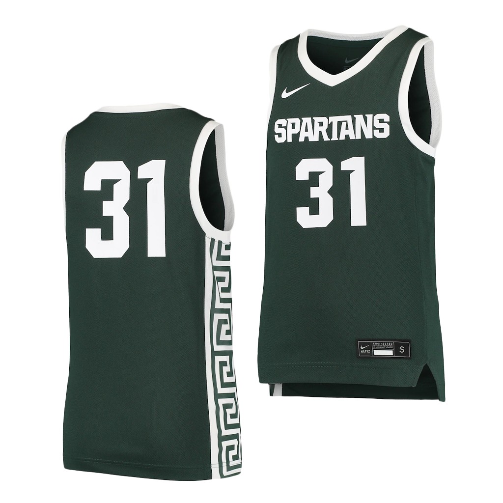 Michigan State Spartans Green College Jersey