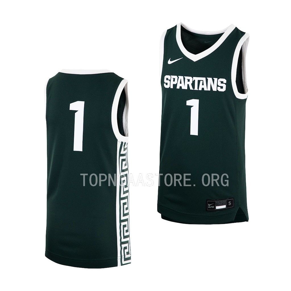 Michigan State Spartans Icon Jersey Youth Green