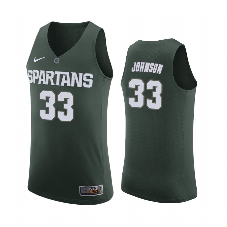 Michigan State Spartans Magic Johnson Green College Michigan State Spartans Jersey