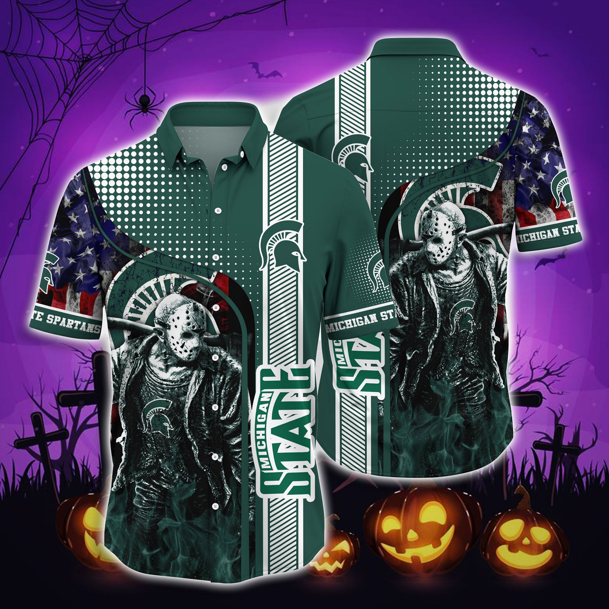 Michigan State Spartans NCAA -Hawaii Style Hot Trending Shirt
