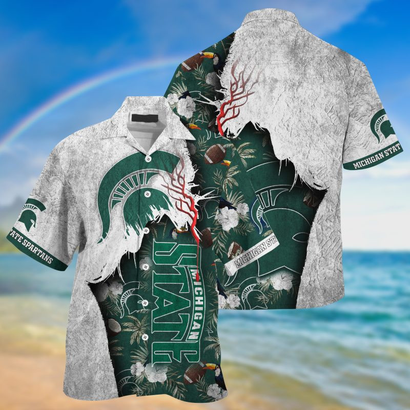 Michigan State Spartans NCAA God Hawaii Shirt