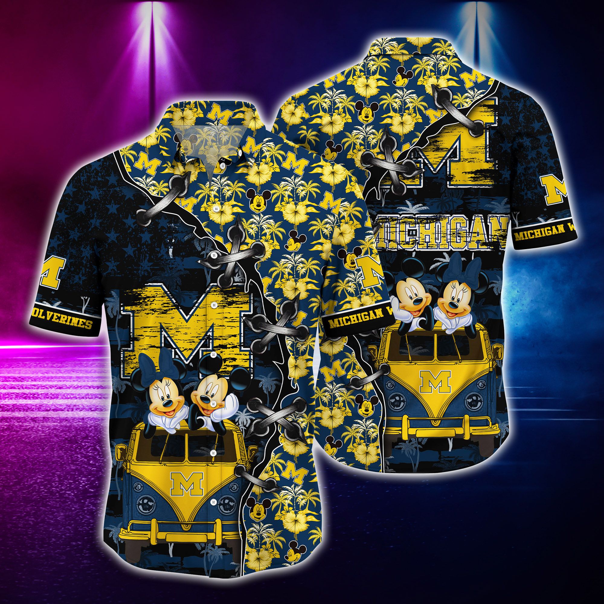 Michigan Wolverines NCAA – Hawaii Shirt Style Hot Trending Gift For Sports Lovers