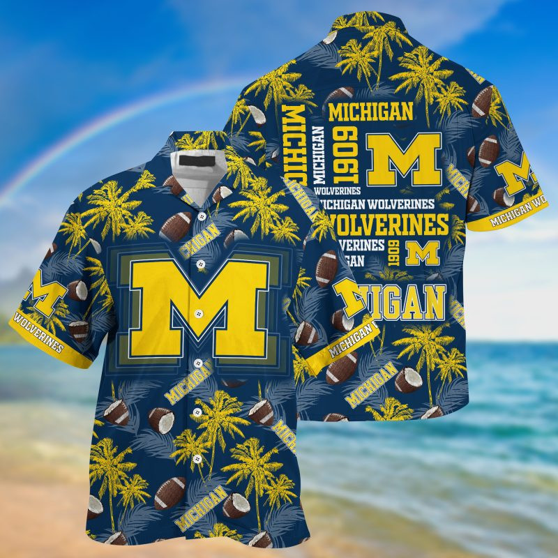 Michigan Wolverines NCAA Hawaiian Shirt