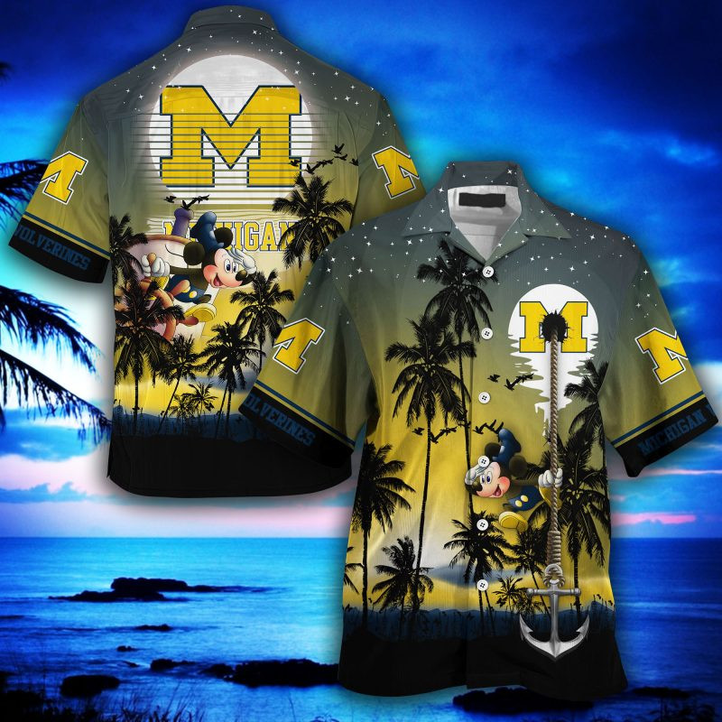 Michigan Wolverines NCAA Summer Hawaiian Shirt