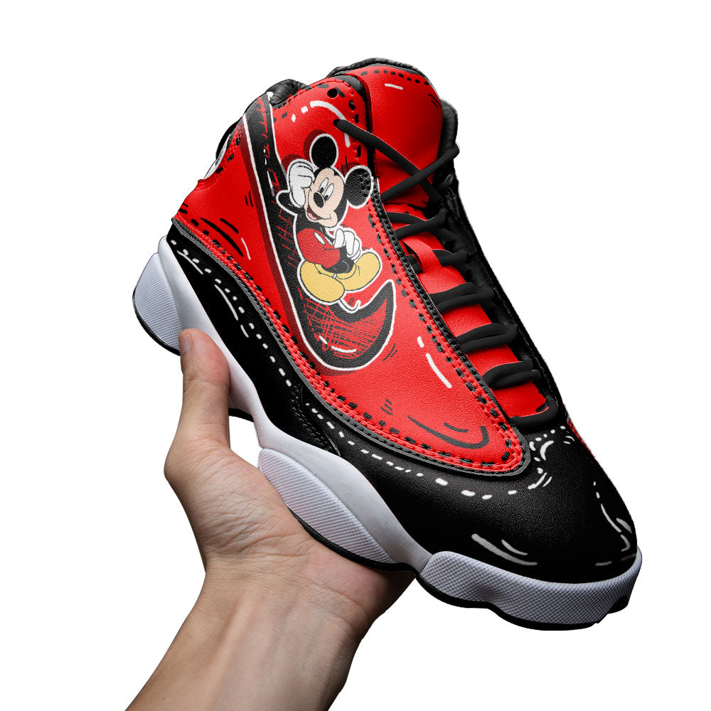 Mickey JD13 Sneakers Comic Style Custom Shoes