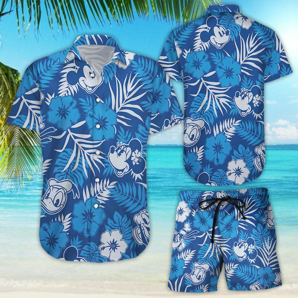 Mickey Mouse All Over Printed Hawaiian Shirt Size S – 5Xl