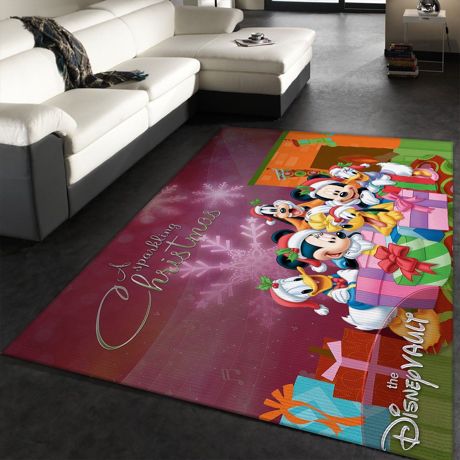 Mickey Mouse Family Rectangle Rug – Custom Size And Printing