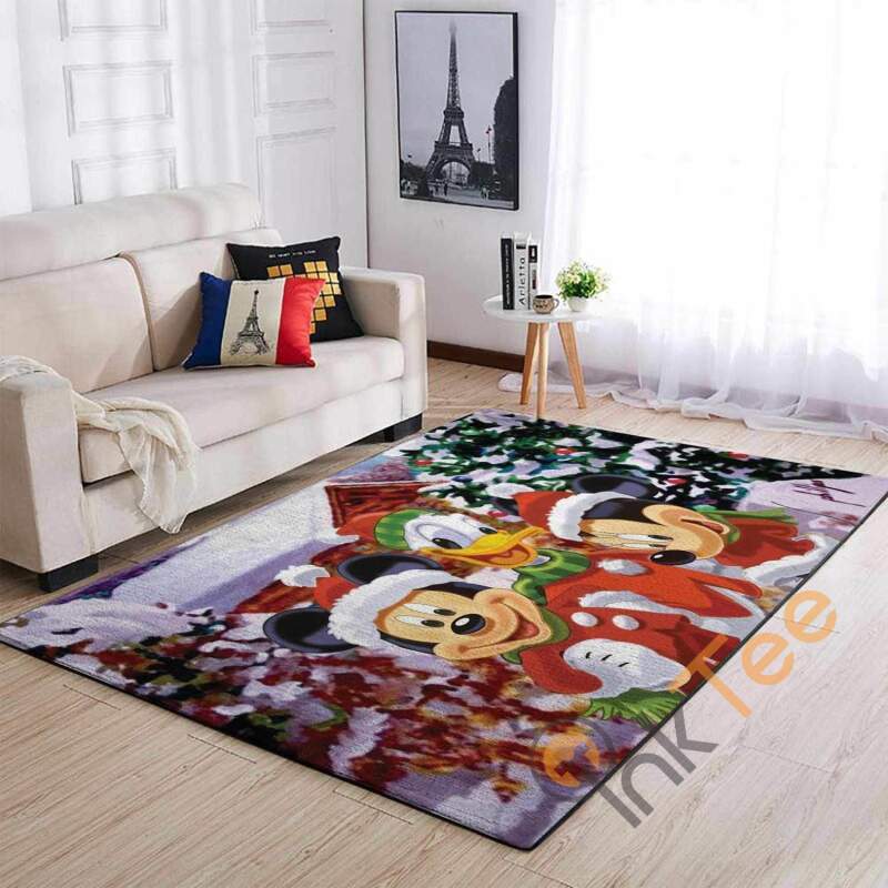 Mickey Mouse friends Area Rectangle Rug