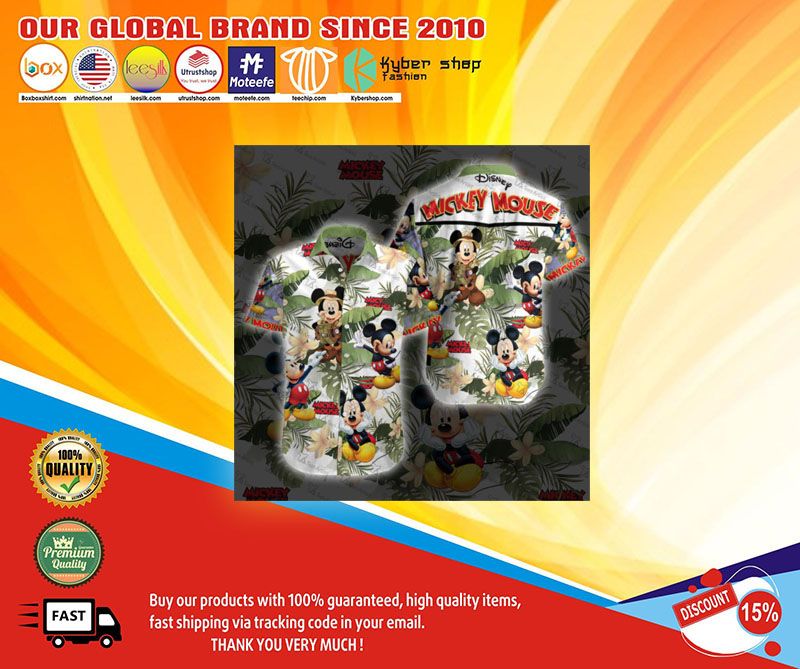 Mickey Mouse Hawaiian Shirt-