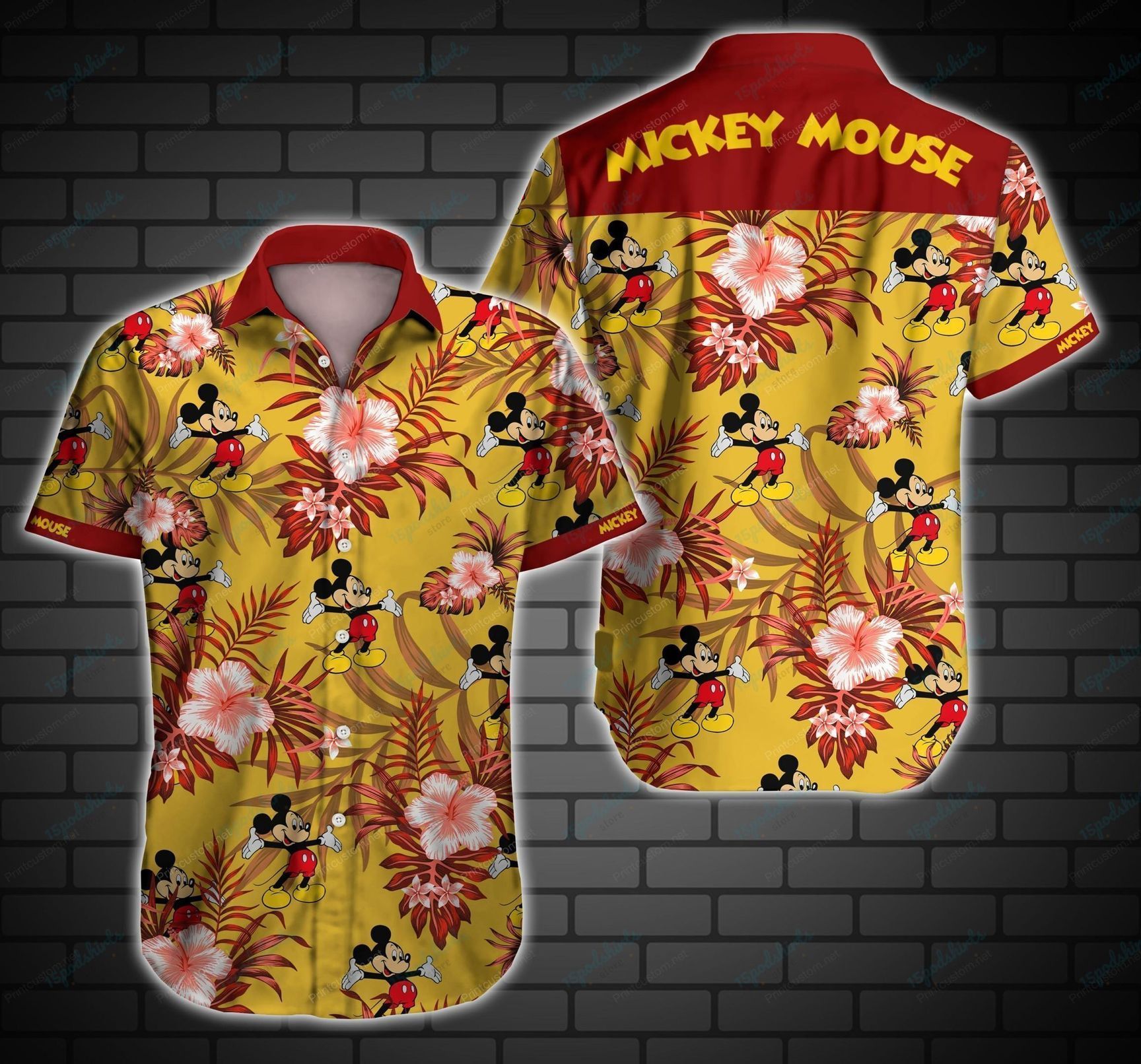 Mickey Mouse Hawaiian Shirt