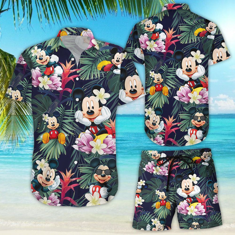 Mickey Mouse Hawaiian Shirt Summer Shirt