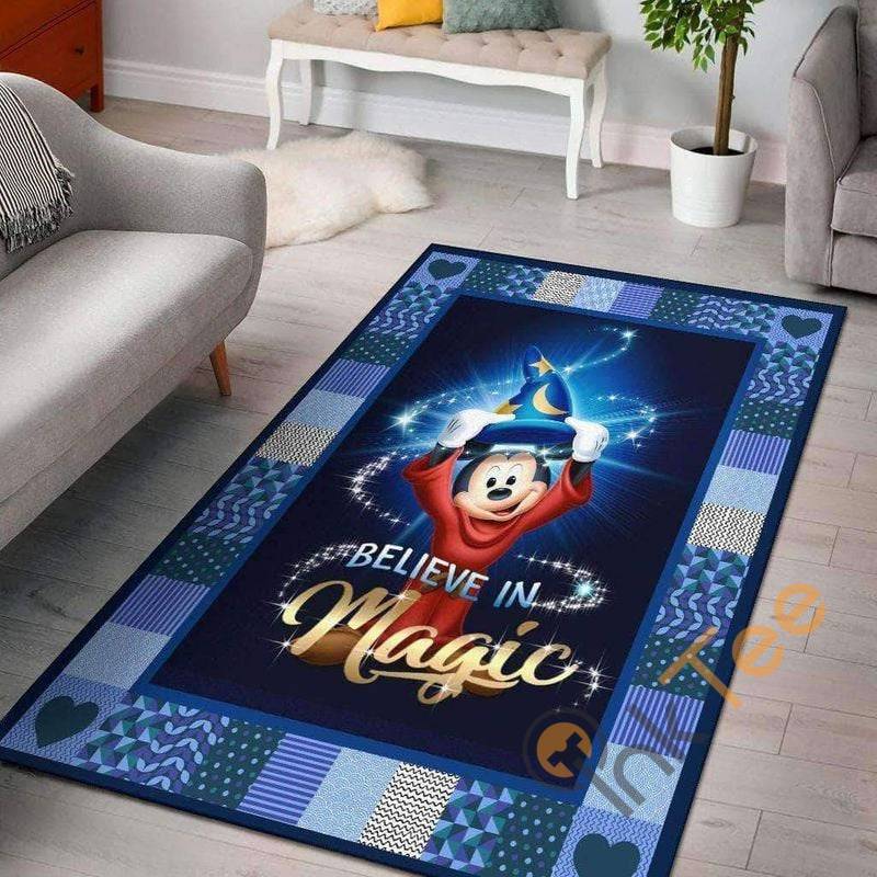 Mickey Mouse Living Room Local Brands Floor Decor Disney Lover Movies Rectangle Rug