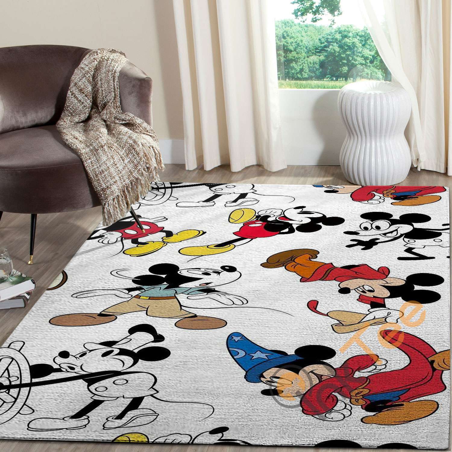 Mickey Mouse Rectangle Rug