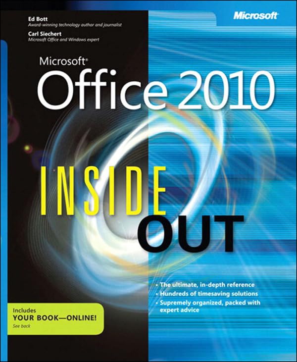 Microsoft® Office 2010 Inside Out (PDF/EPUB Version)