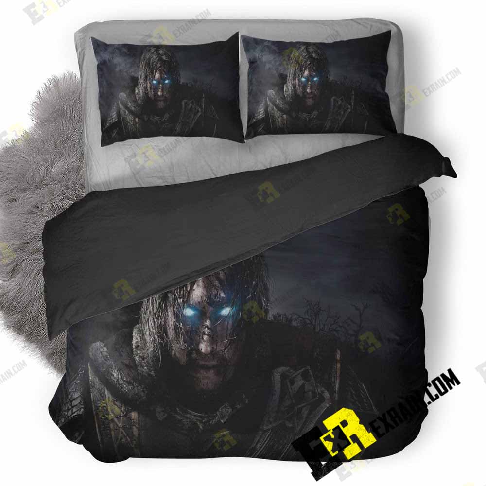 Middle Earth Shadow Of Mordor 3D Customized Duvet Cover Bedding Set