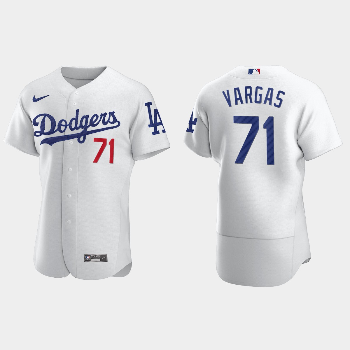 Miguel Vargas Los Angeles Dodgers Home Jersey - White