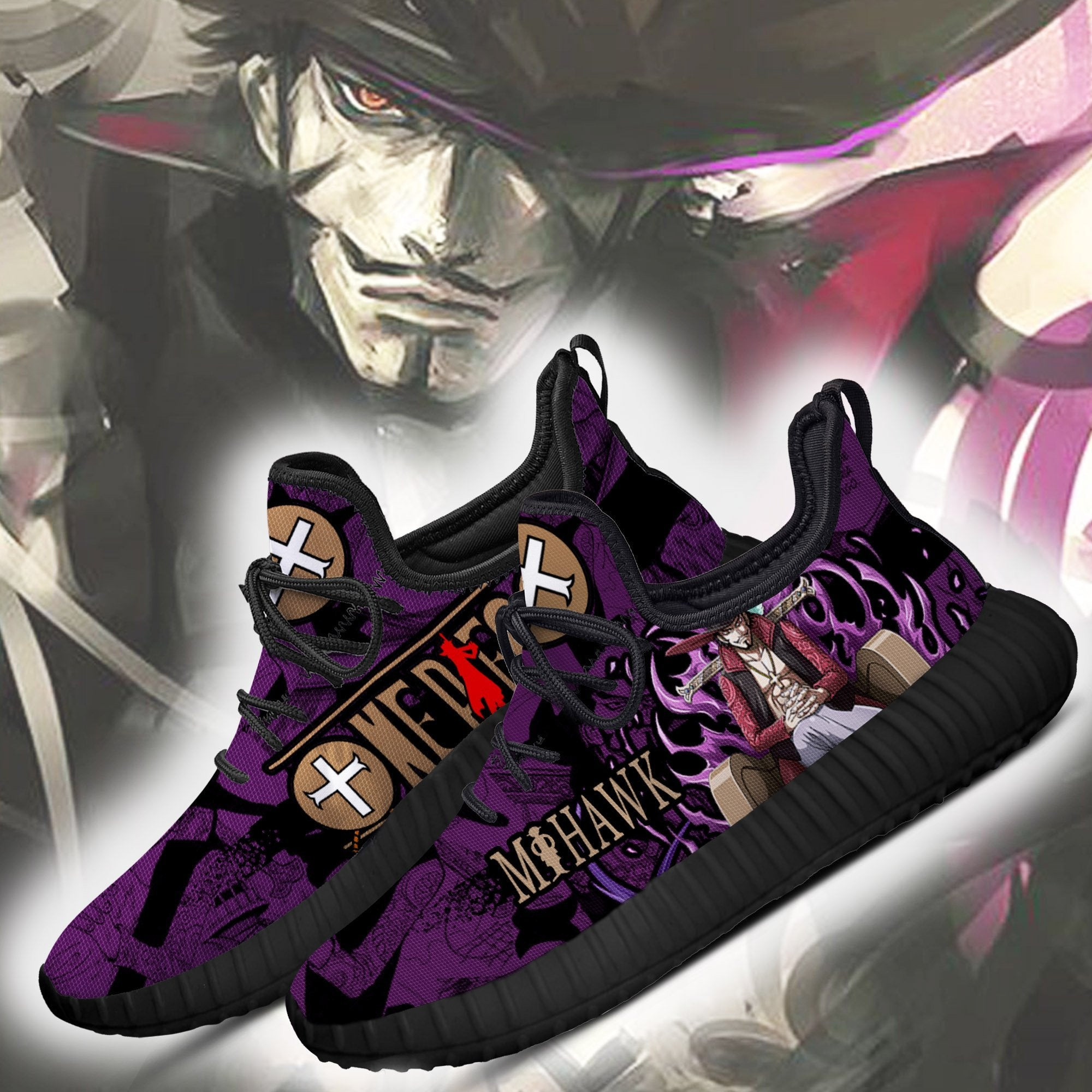 Mihawk Reze Shoes One Piece Anime Shoes Fan Gift Idea