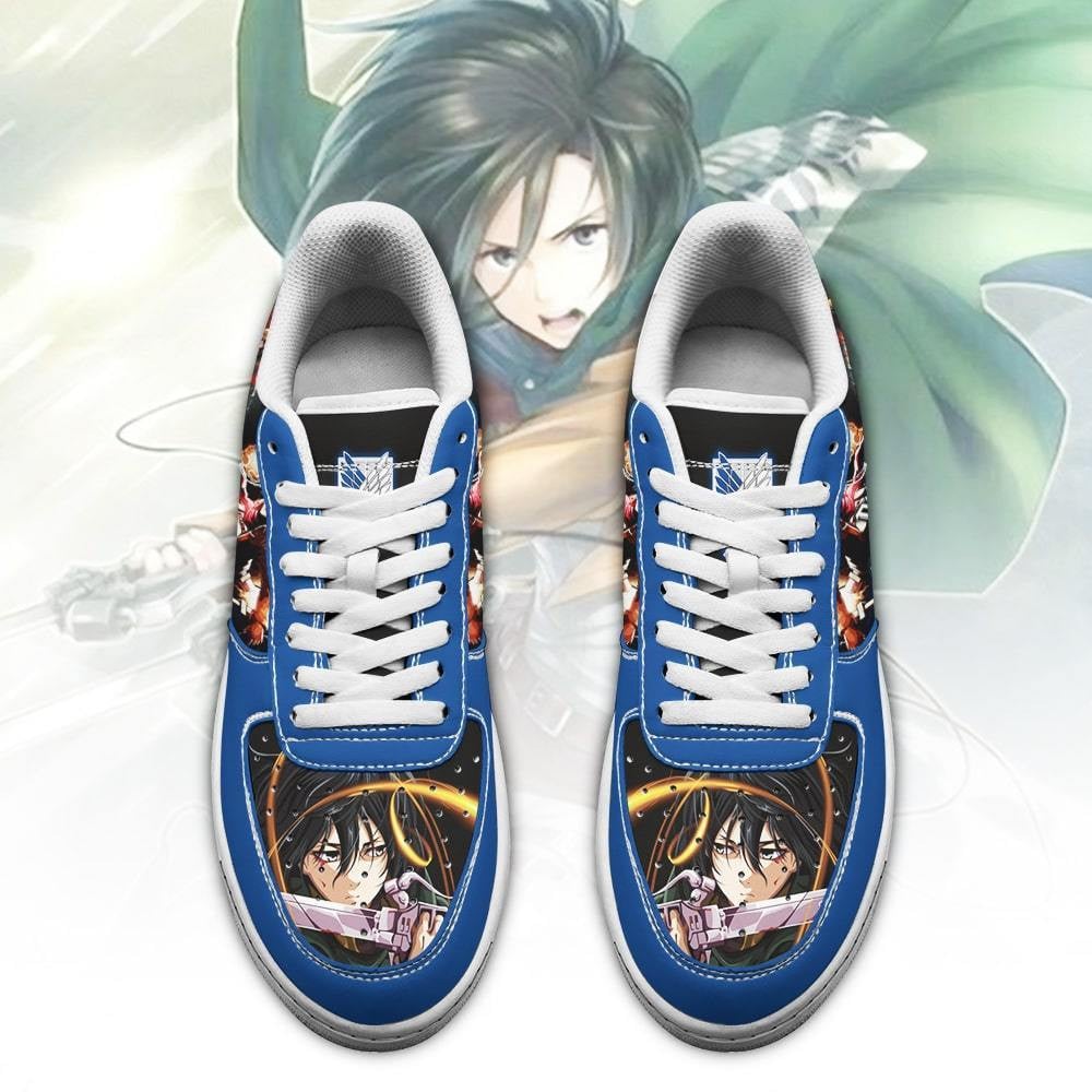 Mikasa Ackerman Attack On Titan Sneakers AOT Anime Shoes