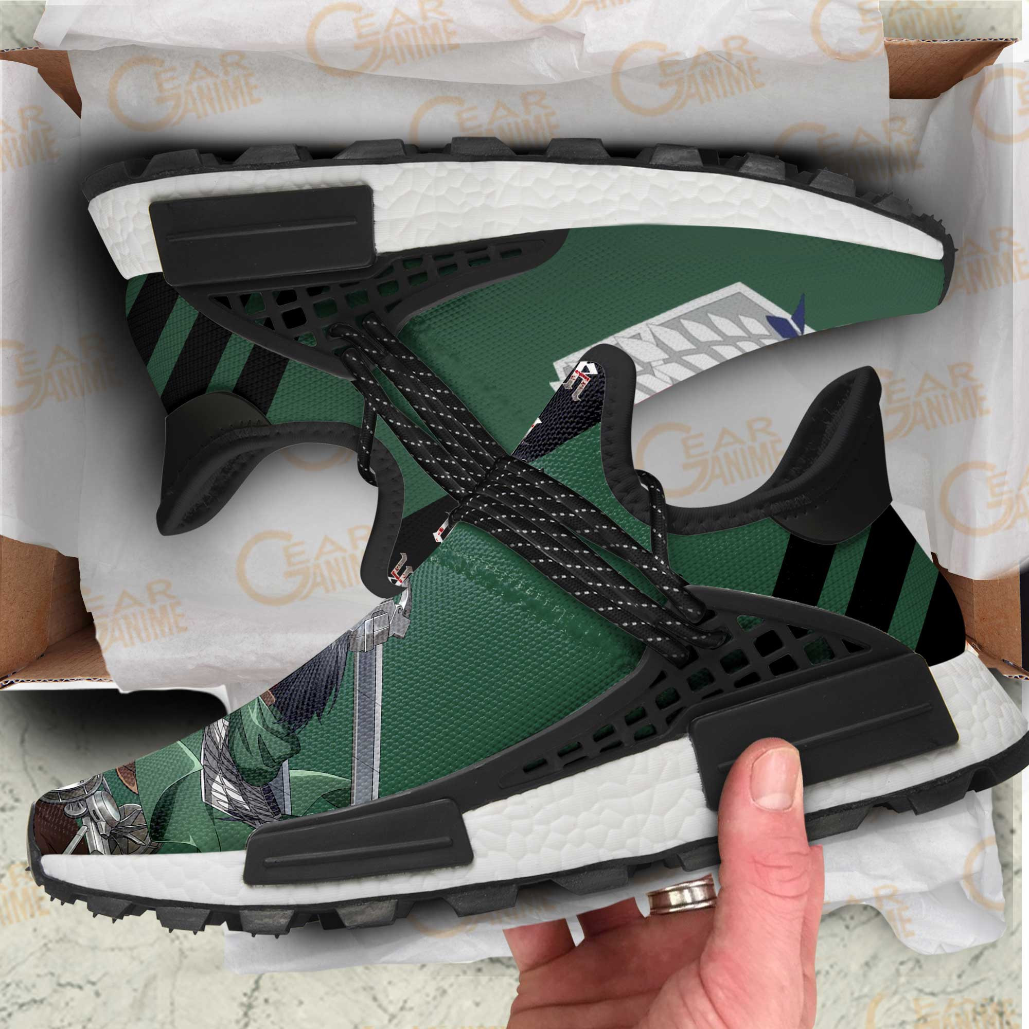 Mikasa Shoes Scout Squad Attack On Titan Anime Shoes, NMD Shoes