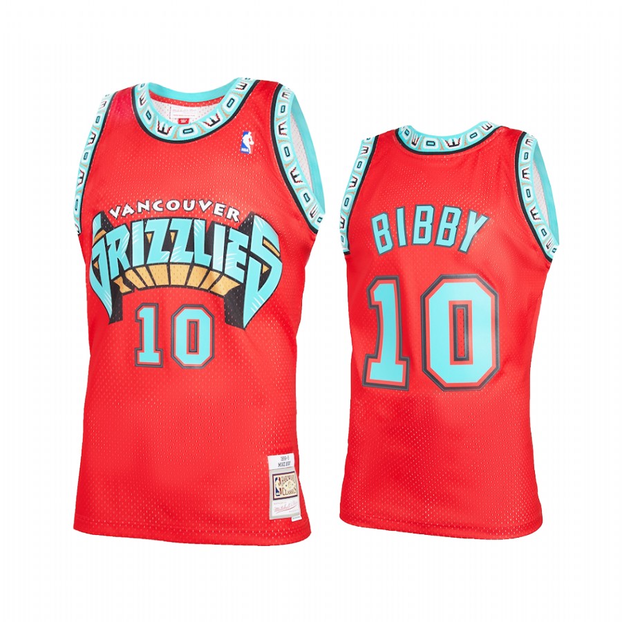 Mike Bibby #10 Vancouver Canucks Reload 2.0 Jersey Red