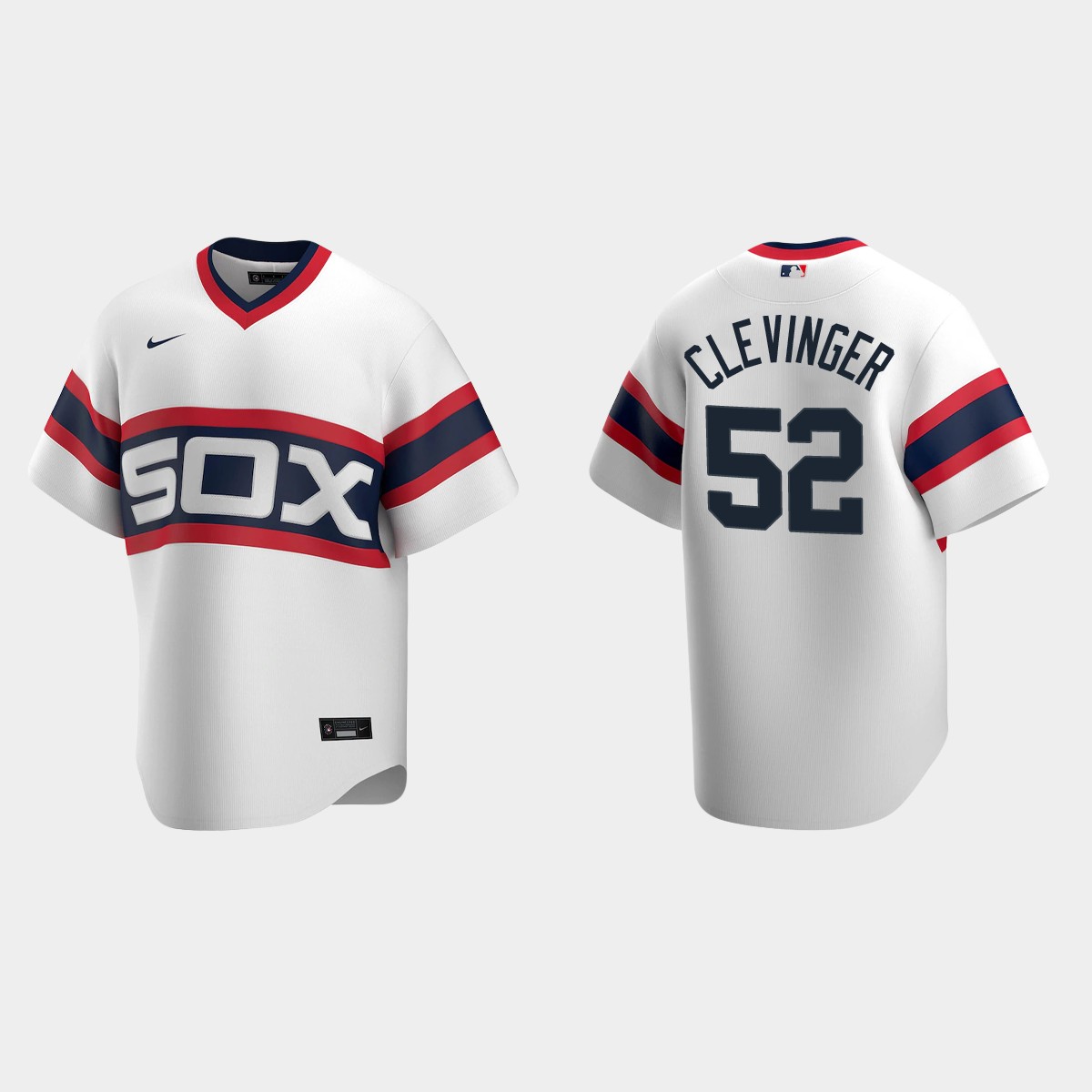 Mike Clevinger Chicago White Sox Cooperstown Collection Home Jersey - White