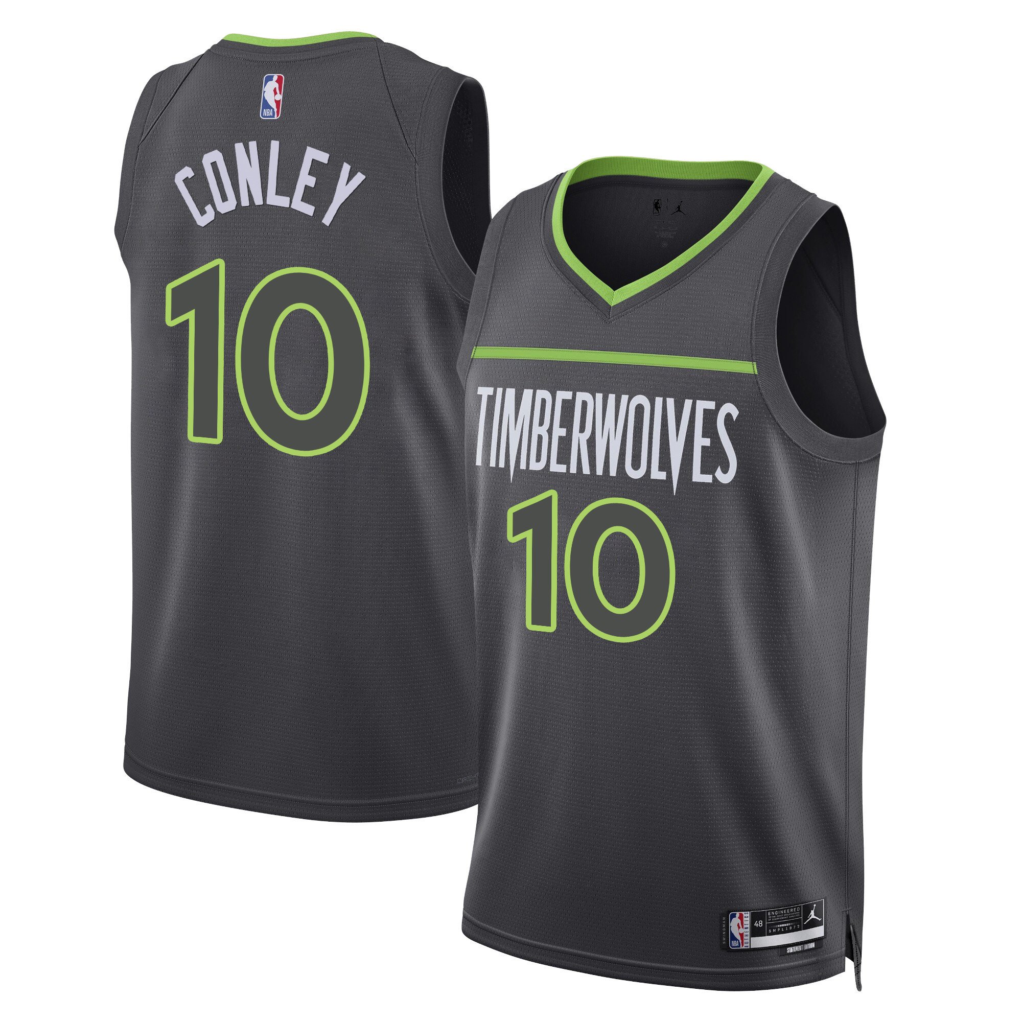 Mike Conley Men's Minnesota Timberwolves Swingman Statement Jersey - All Stitched