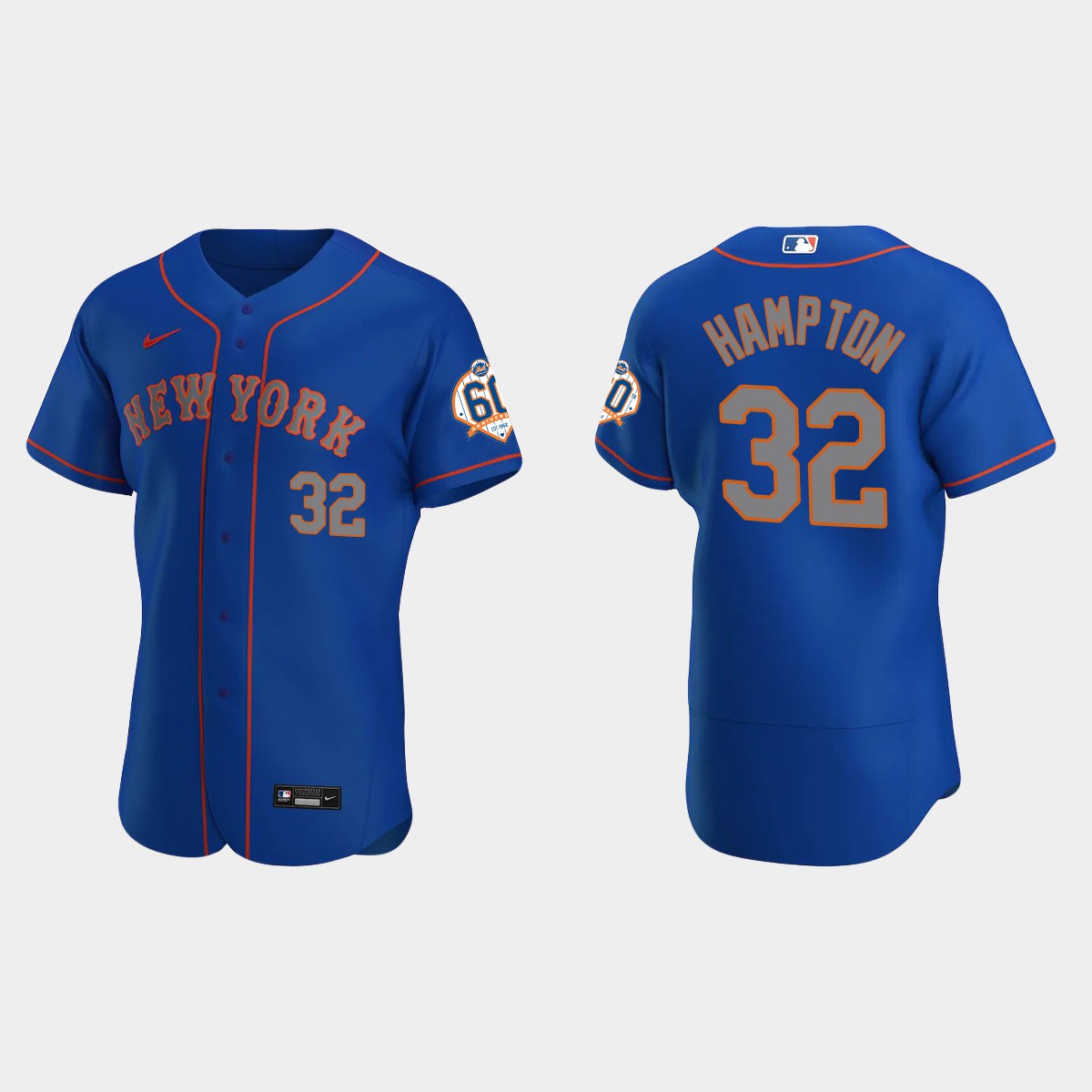 Mike Hampton New York Mets 60th Anniversary Alternate Jersey - Royal