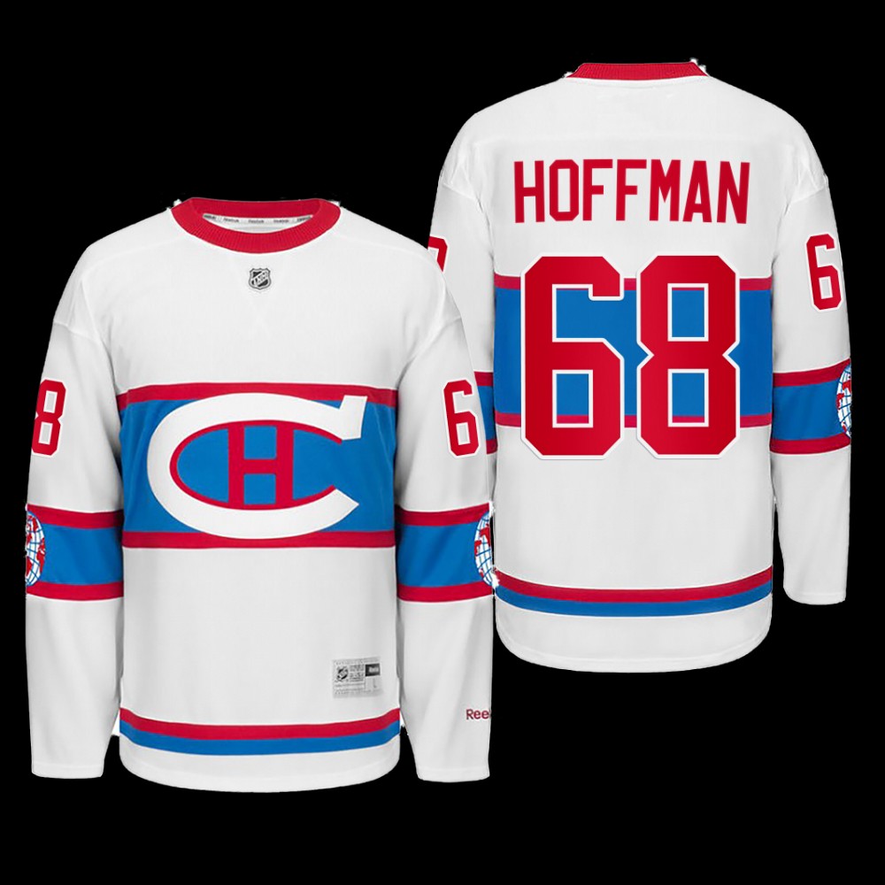Mike Hoffman Montreal Canadiens Winter Classic 2016 White Throwback Jersey