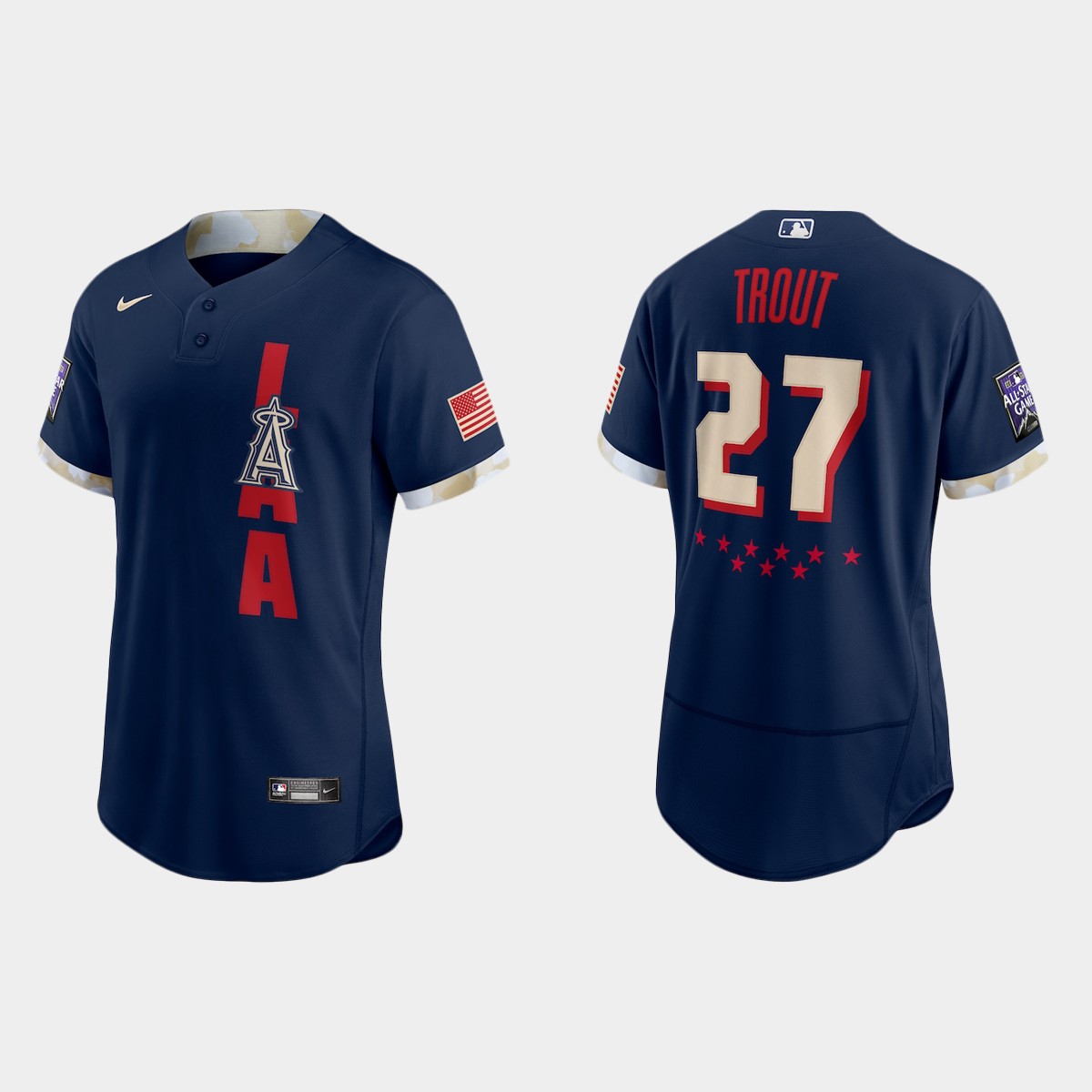 Mike Trout Los Angeles Angels 2021 MLB All-Star Game Jersey - Navy