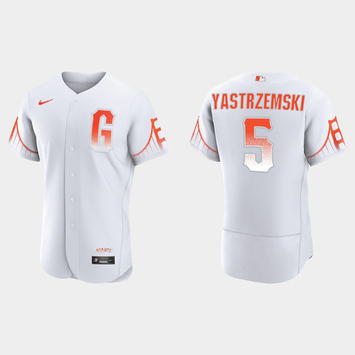 Mike Yastrzemski San Francisco Giants 2021 City Connect Jersey - White