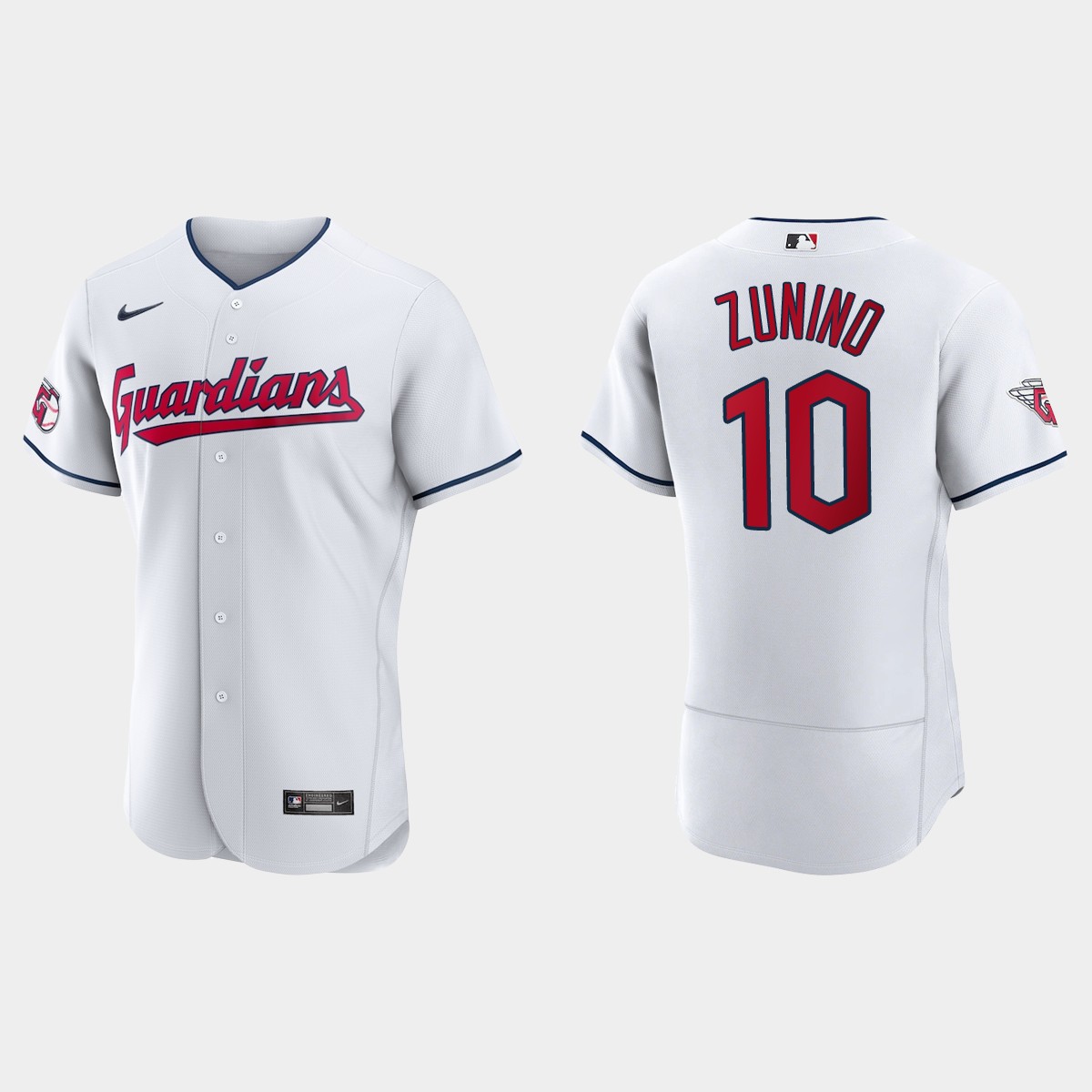 Mike Zunino Cleveland Guardians Jersey - White